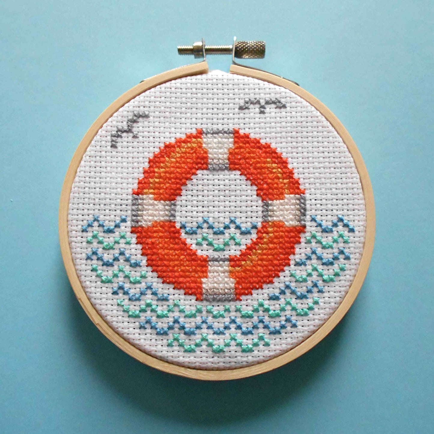 Nautical Themed Cross Stitch