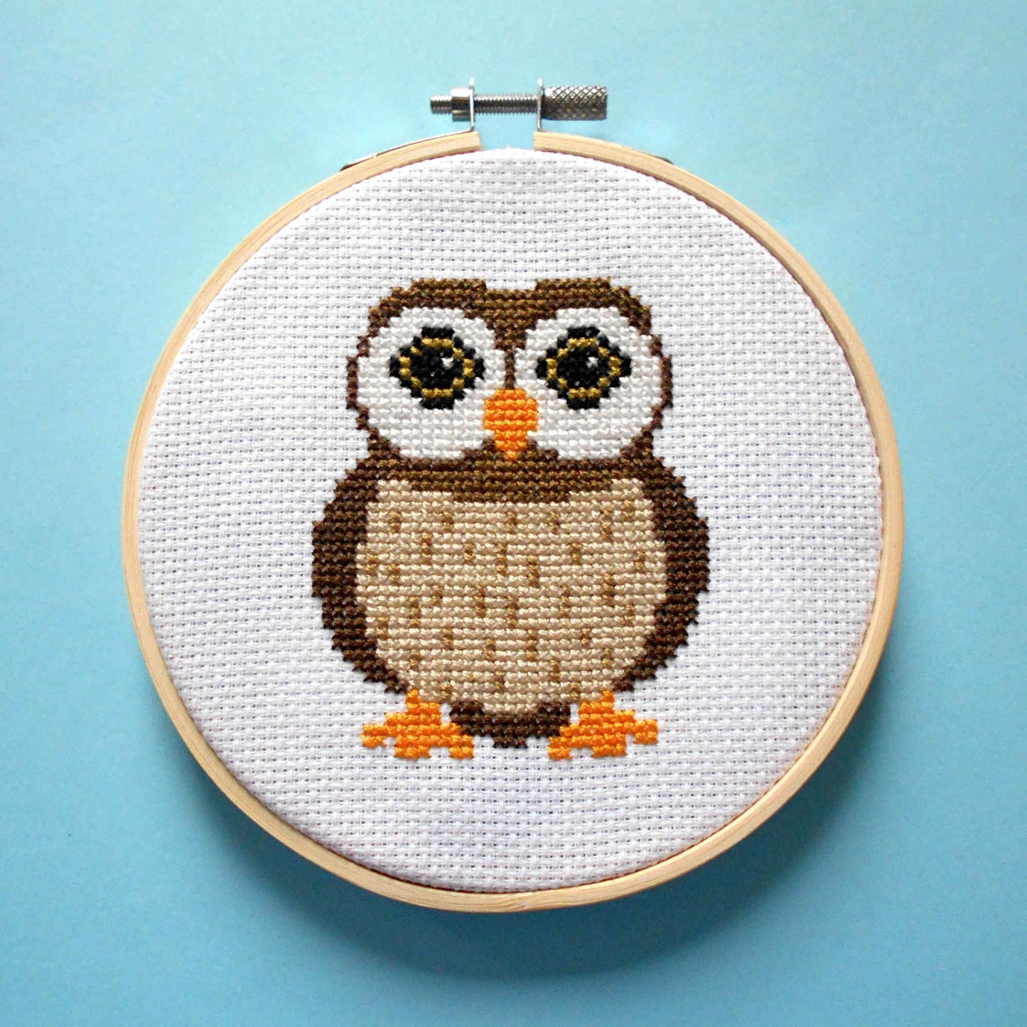 Owl Craft Kit - Beginners Cross Stitch
