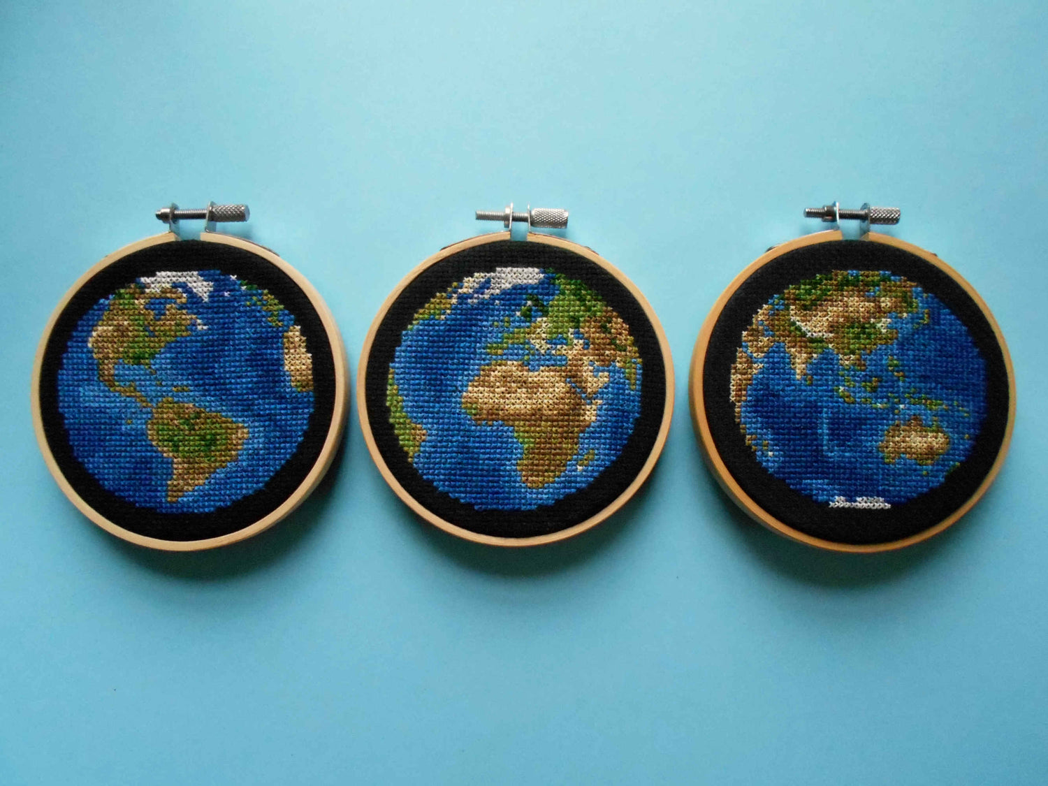 Planet Earth Cross Stitch Kits