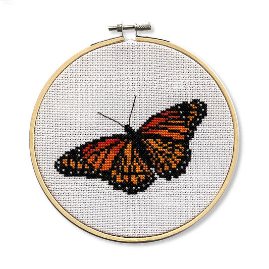 Viceroy butterfly cross stitch