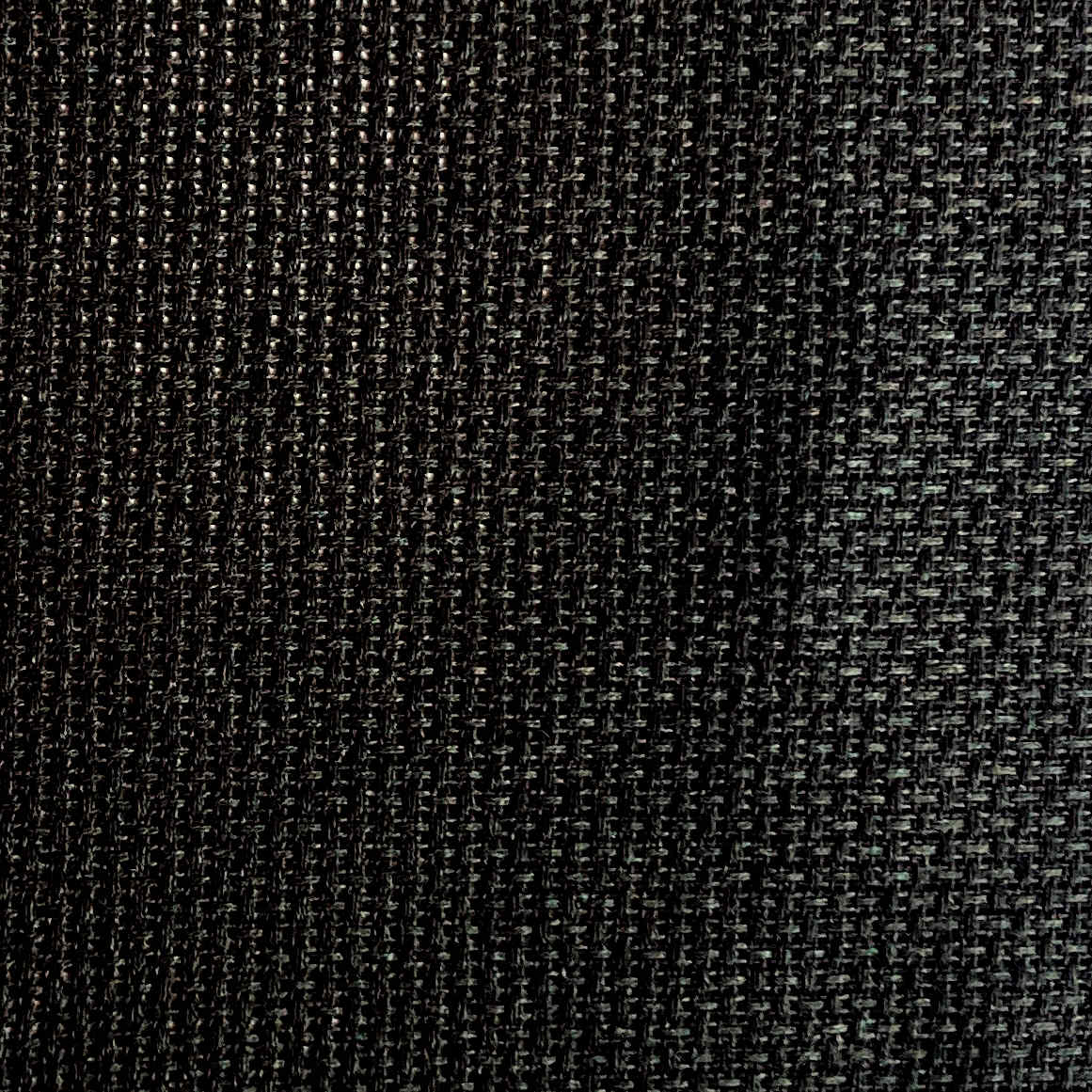 14 count black aida fabric close up