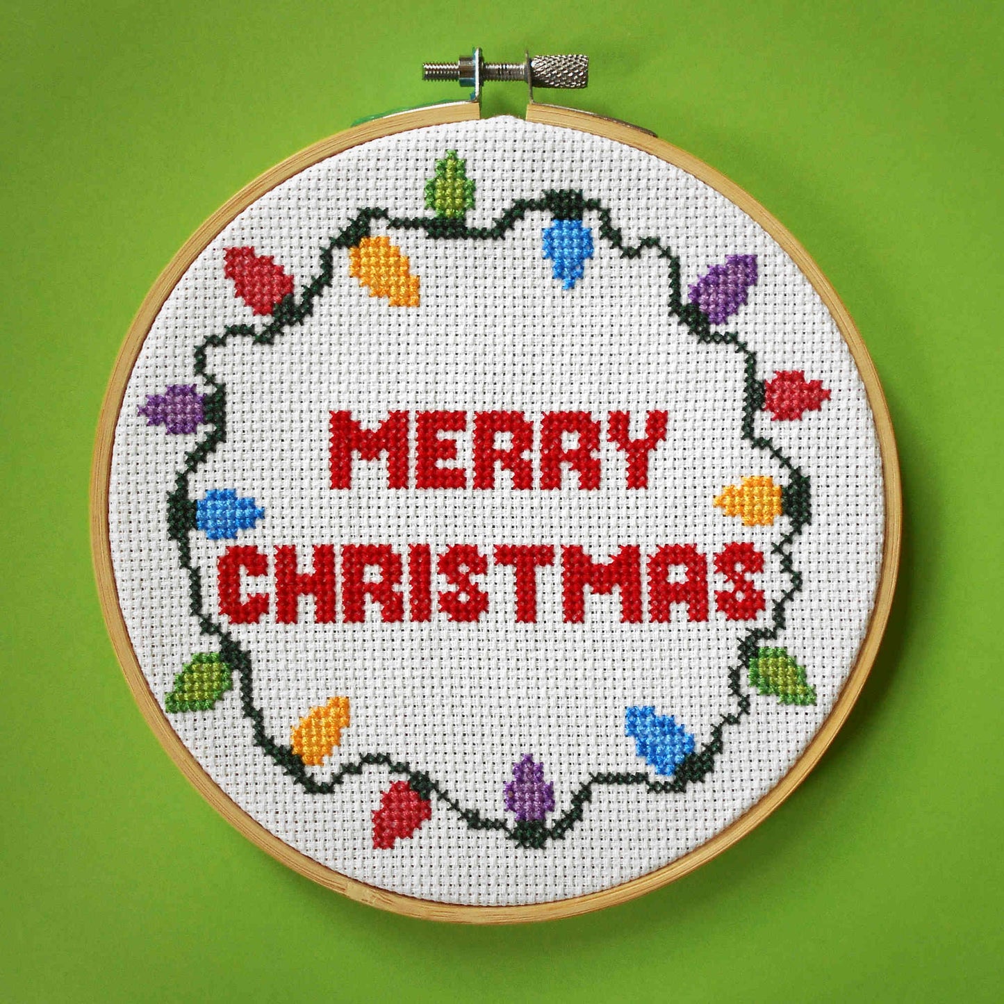 Christmas Cross Stitch Craft Kit, DIY Decoration
