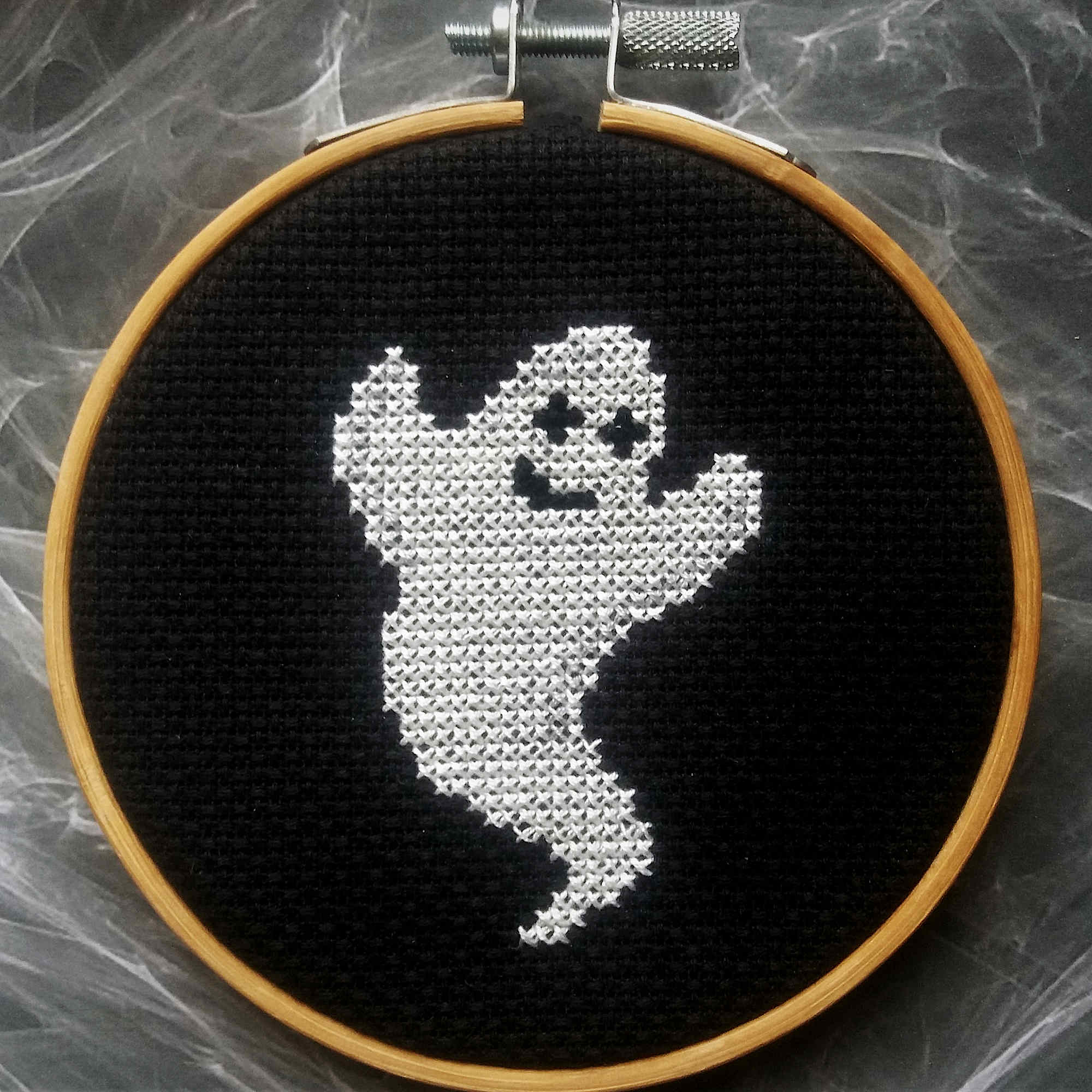 Ghost Cross Stitch Kit for Beginners