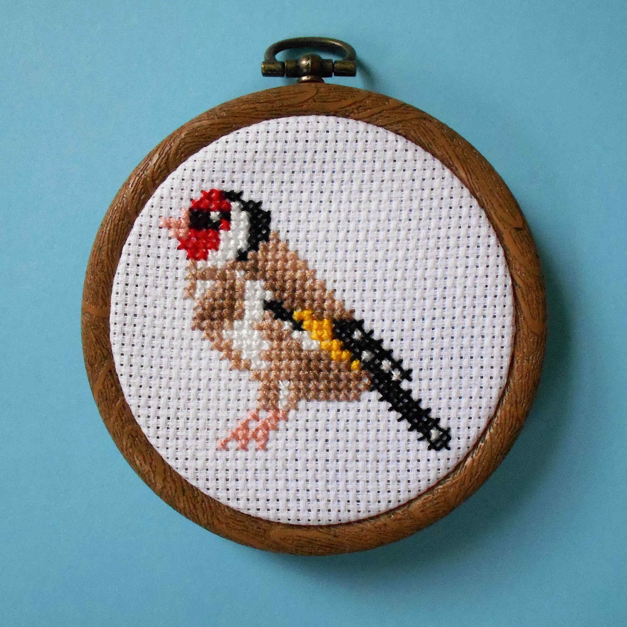 British Birds Mini Cross Stitch Kit