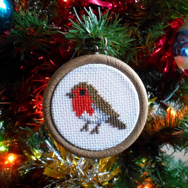 Robin Christmas Tree Ornament, Bauble
