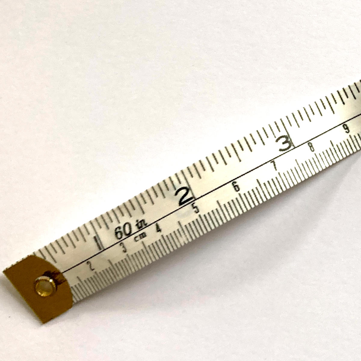 Tape measure - showing inches and centimetres